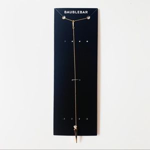 BaubleBar Pyramid Spike Y-Chain